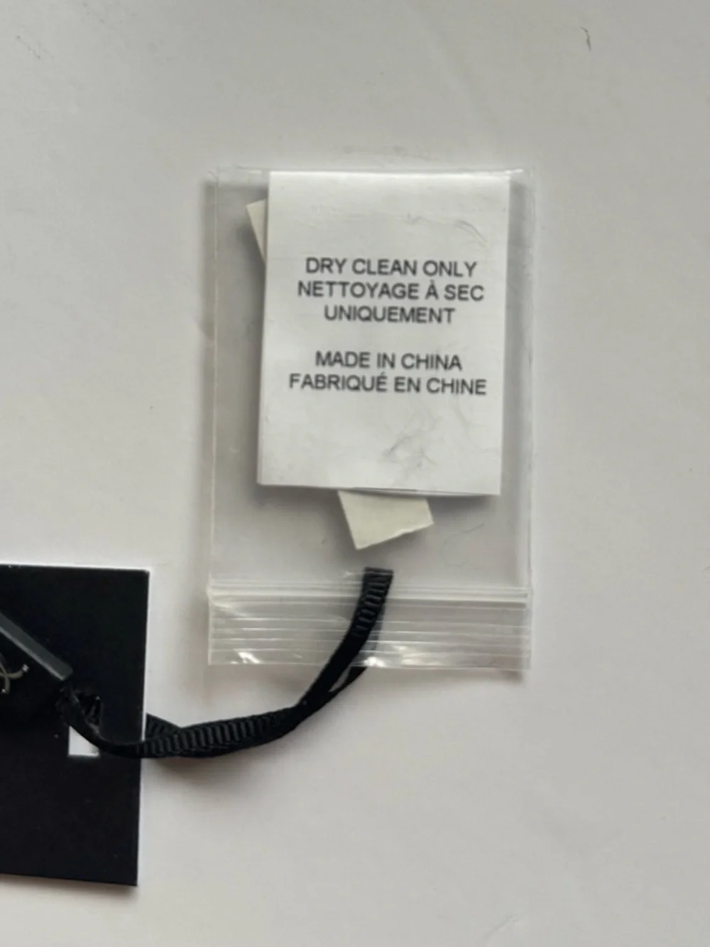 Danier Carrie Earmuffs Black White Rex Rabbit Fur & Sheep Leather NWT - Picture 5 of 5